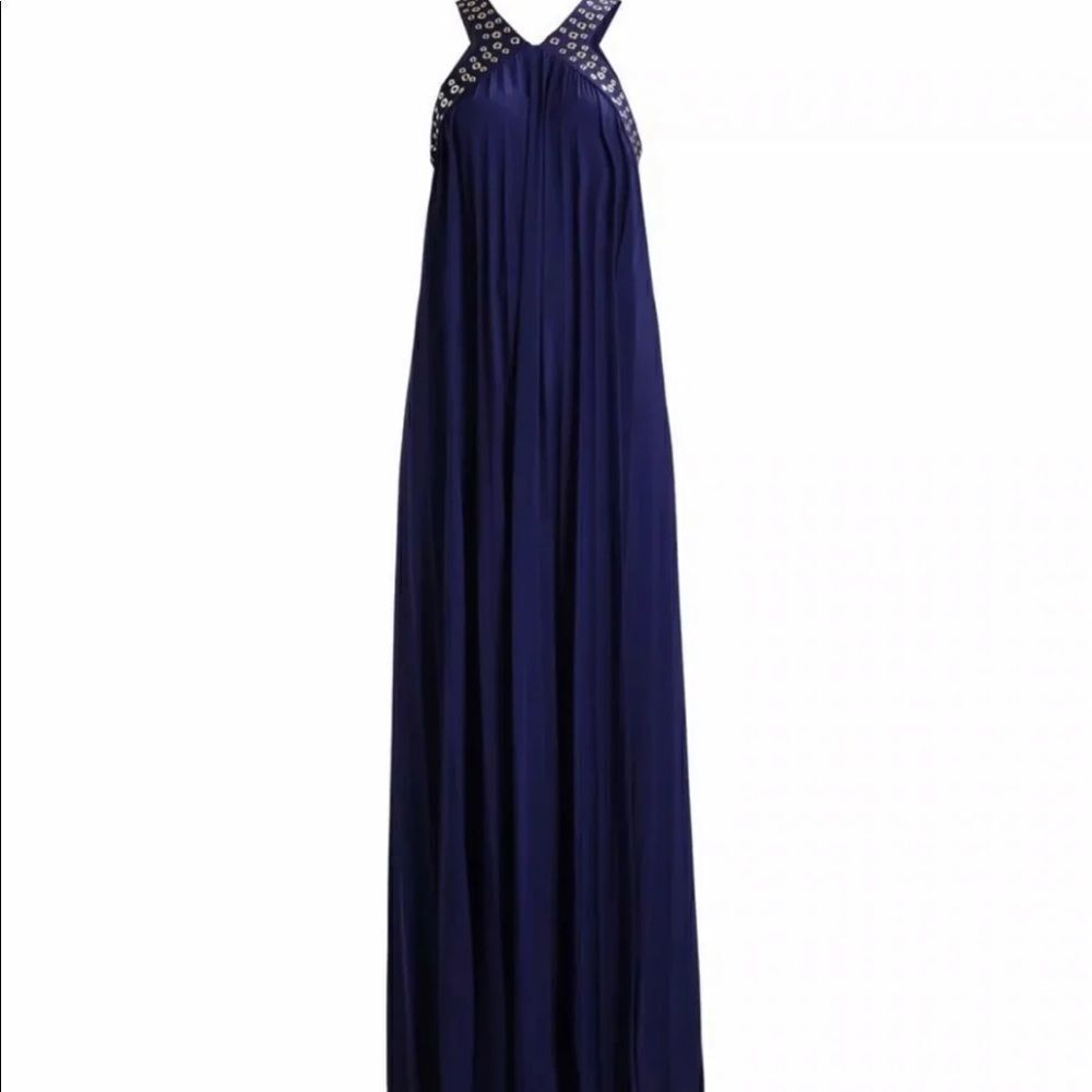 Michael Kors maxi pleated dress